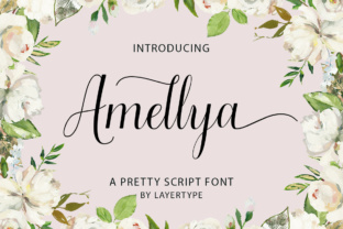 Amellya Script: A Modern Font for Creative Projects