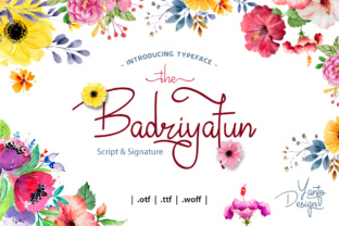 Badriyatun Script: A Flowing Font for Authentic Branding