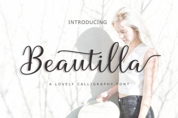Beautilla Script: A Sweet Calligraphy Font for Elegant Designs