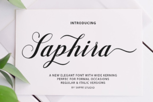 Exploring Saphira Script: A Modern Script Font for Creative Projects