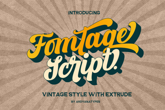 Fomtage Script: Unlocking a Playful Vintage Aesthetic