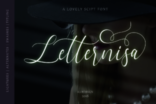 Letternisa Script: Adding Flow and Elegance to Your Design Projects