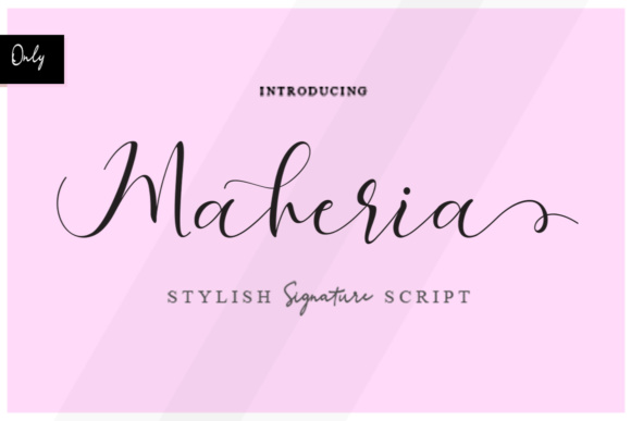 Maheria Script: Crafting Elegance in Modern Handwriting