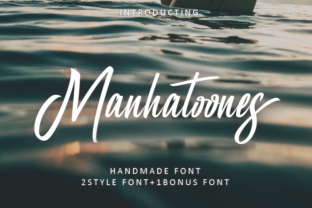 Manhatoone Script: Urban Style for Modern Designs