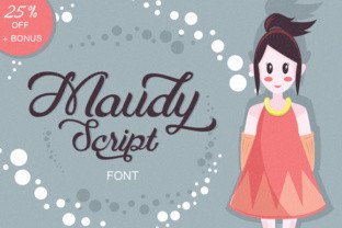 Maudy Script: A Modern Handwriting Typeface for Bold Brands