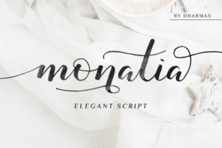 Monatia Script: An Elegant Typeface for Modern Designers