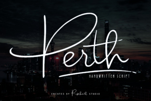 Perth Script: A Handwritten Font for Dynamic Brand Identity