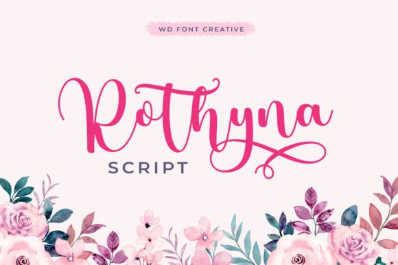 Rothyna Script: The Elegant Font for Creative Projects