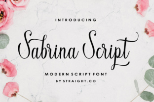 Sabrina Script: A Modern Typeface for Elegant Branding
