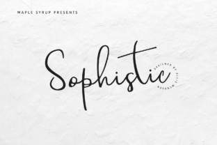 Sophistic Script: Where Modern Elegance Meets Creative Versatility