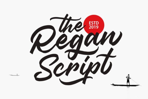 The Regan Script: A Retro Handwritten Font for Modern Brands