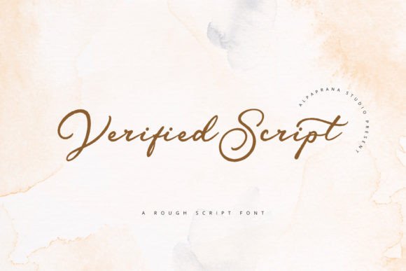 Verified Script: The Classic Handwritten Font for Timeless Branding