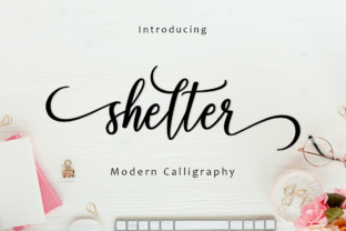 Why Shelter Script is a Modern Calligraphy Typeface for Upscale Design